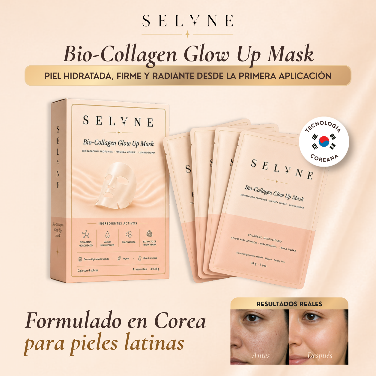 BioCollagen Glow Up Mask - 2.0