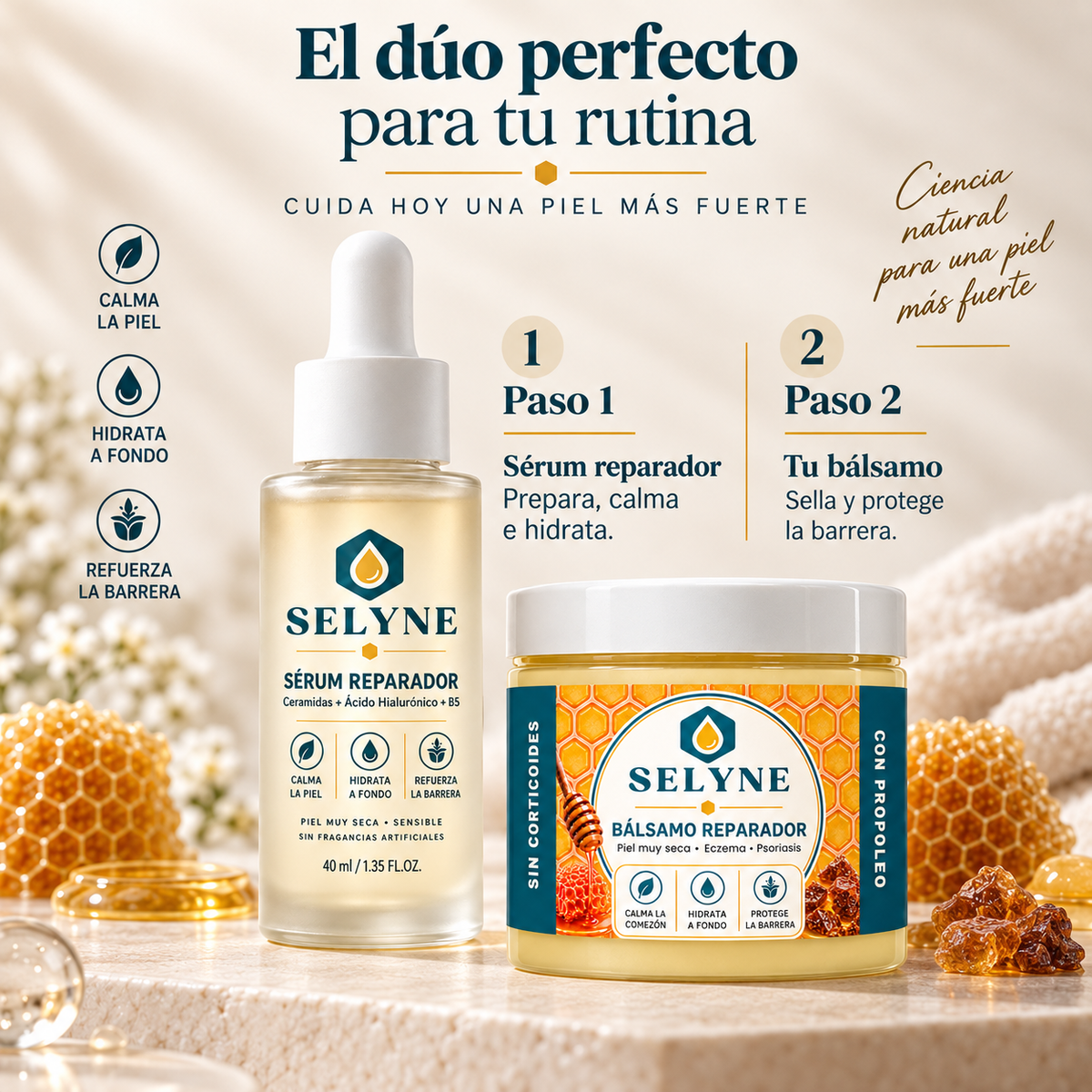 Sérum Reparador y calmante SELYNE®