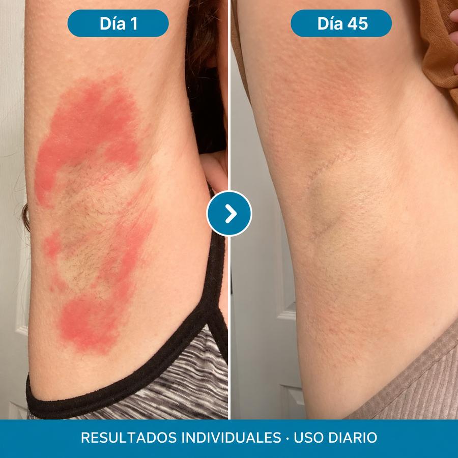 Cuidado de zonas con sequedad