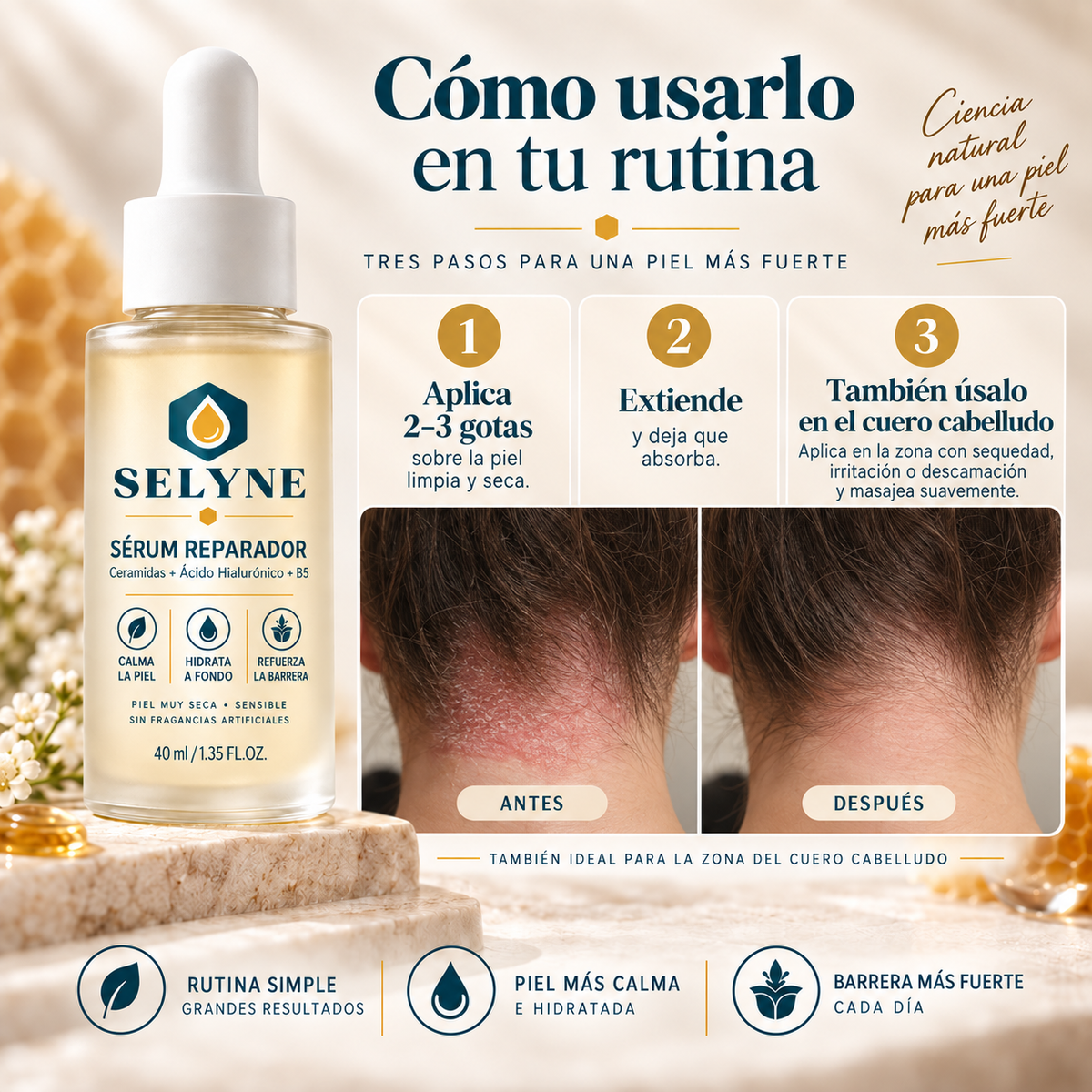Sérum Reparador y calmante SELYNE®